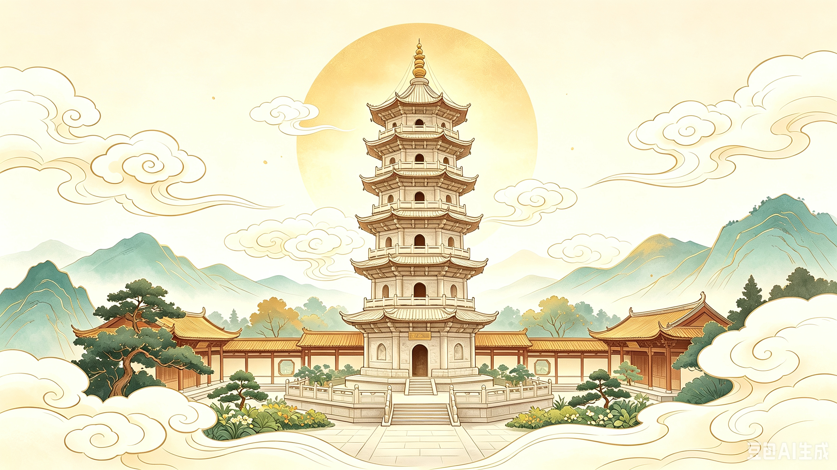 弘福寺福塔 本焕长老舍利塔